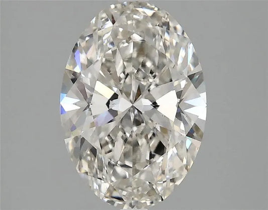 1.96ct Oval Lab Grown Diamond (Colour G, Clarity VS2, IGI Certified)