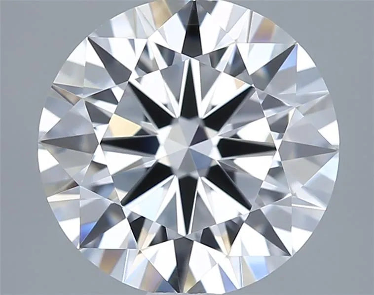14k White Gold 2.00 Ct D VS1  Lab Grown Diamond Solitaire Engagement Ring Ideal (IGI Certified) Complete Ring 5C