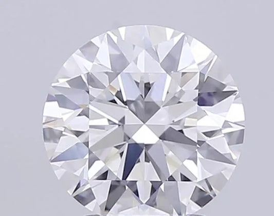3.00ct Round Lab Grown Diamond (Colour E, Clarity VS2, Cut EX, IGI Certified)