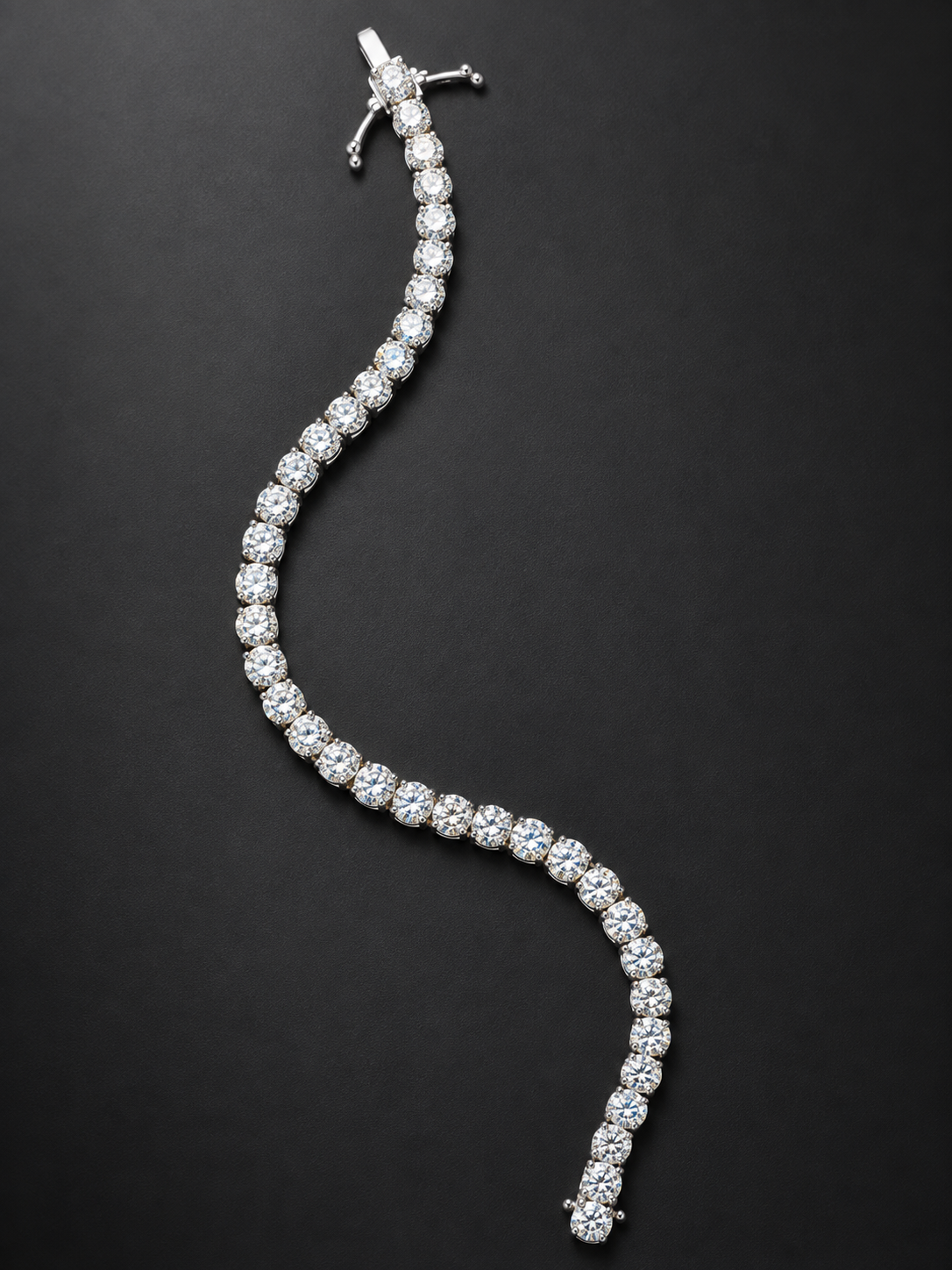 9 CTW Lab-Grown Diamond Tennis Bracelet – IGI Report| 10K White Gold 6.5 Inch