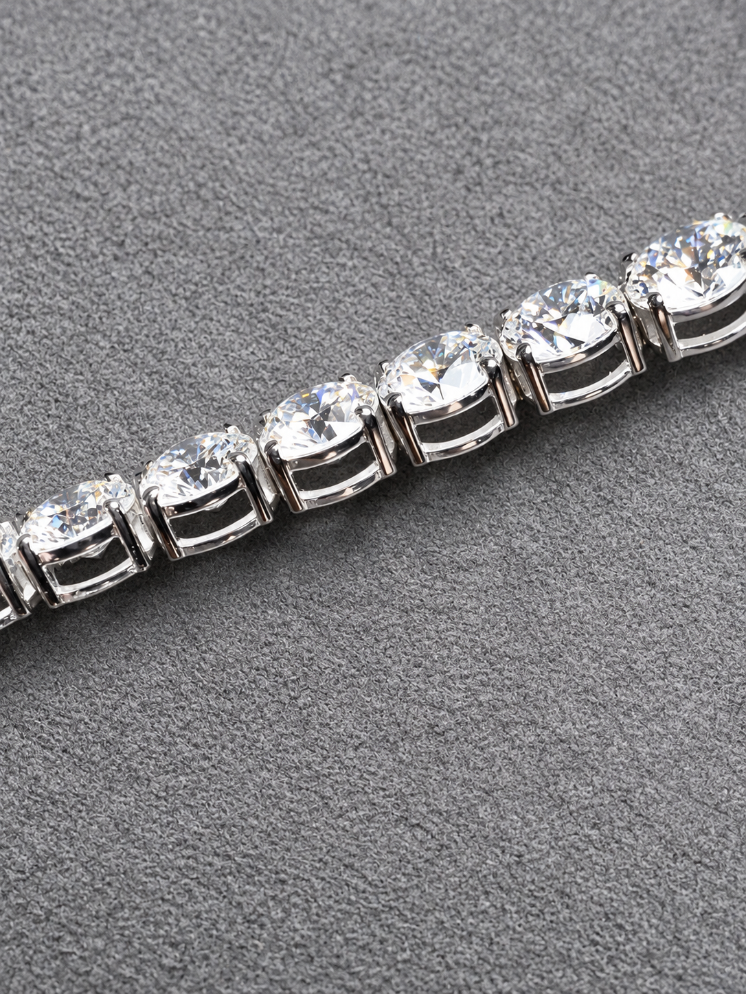 9 CTW Lab-Grown Diamond Tennis Bracelet – IGI Report| 10K White Gold 6.5 Inch