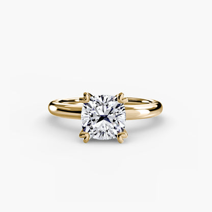 Classic Solitaire Engagement Ring - 2.4mm