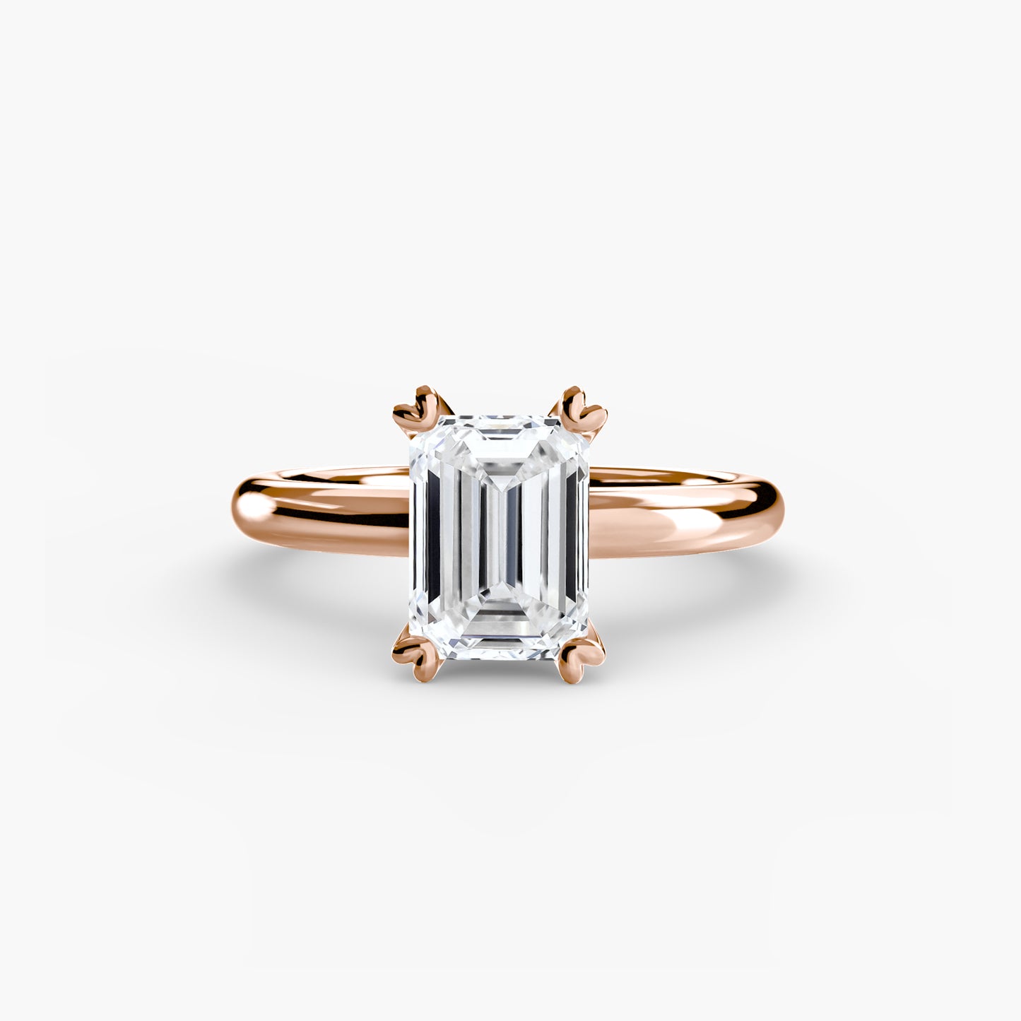 Classic Solitaire Engagement Ring - 2.4mm