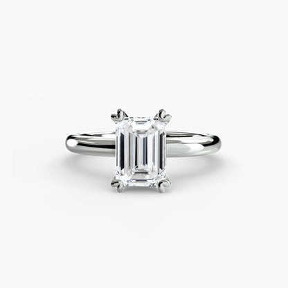 Classic Solitaire Engagement Ring - 2.4mm