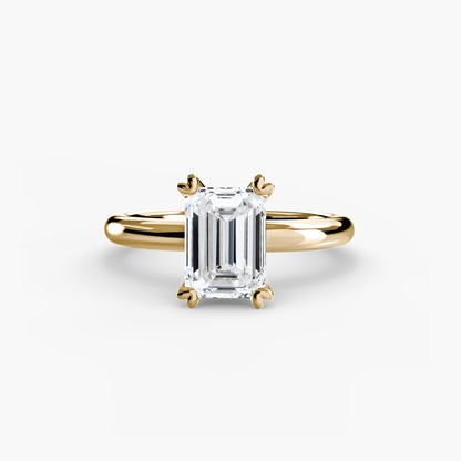Classic Solitaire Engagement Ring - 2.4mm