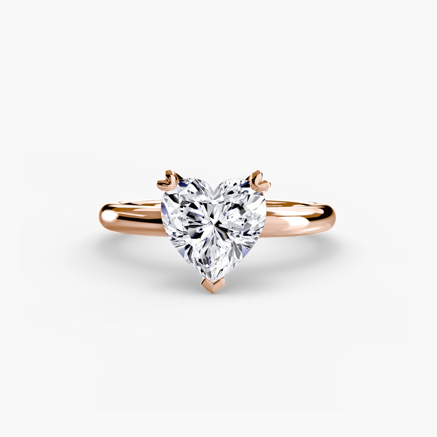 Classic Solitaire Engagement Ring - 2.4mm