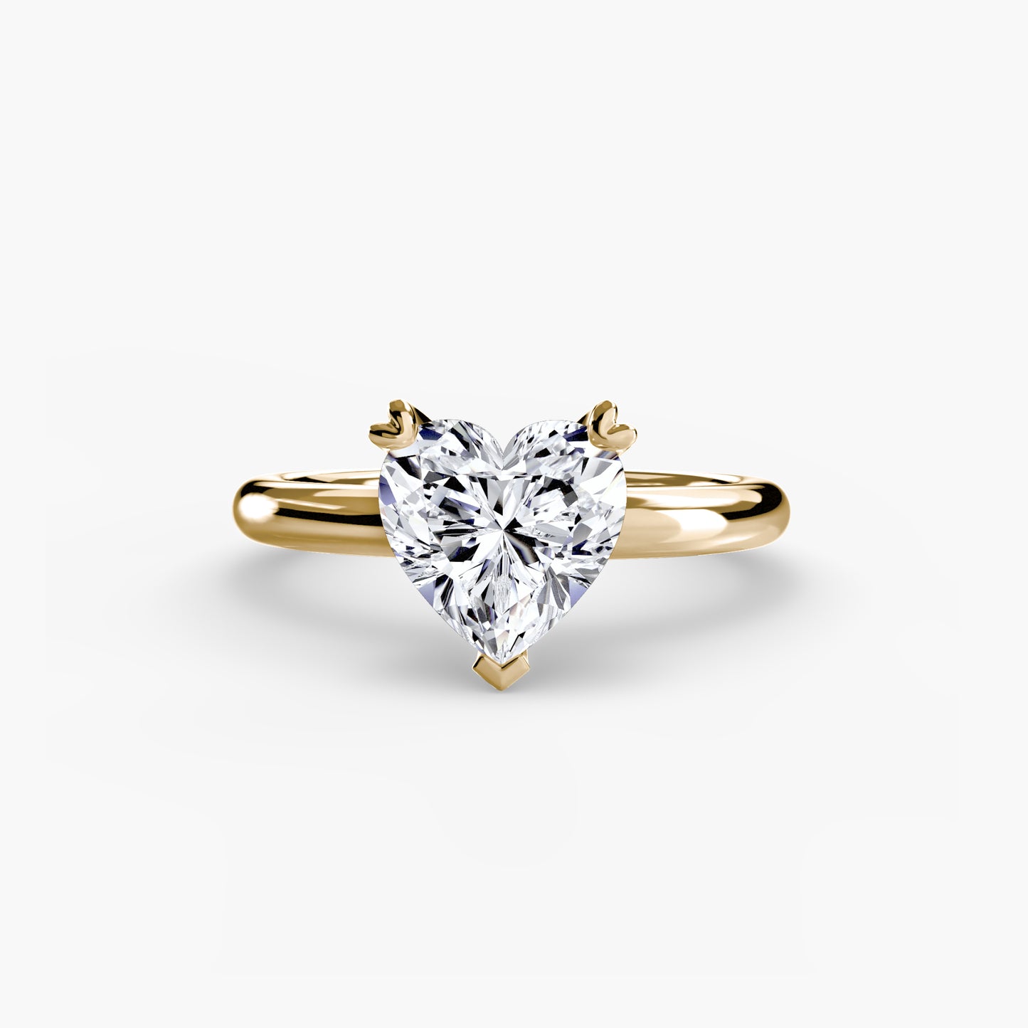 Classic Solitaire Engagement Ring - 2.4mm