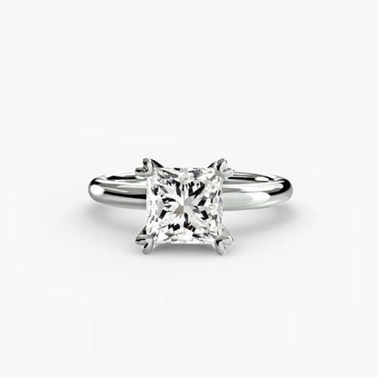 Classic Solitaire Engagement Ring - 2.4mm