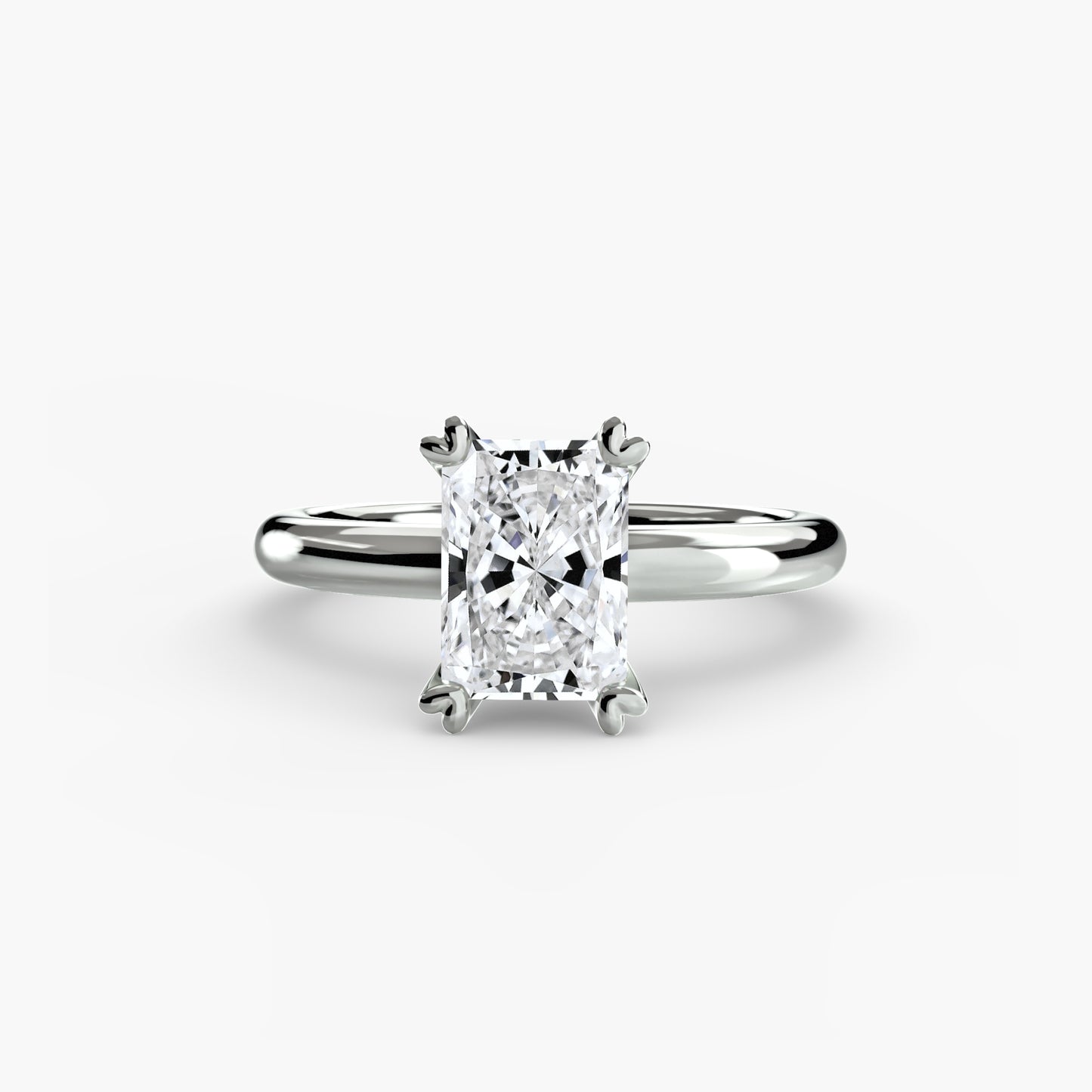 Classic Solitaire Engagement Ring - 2.4mm