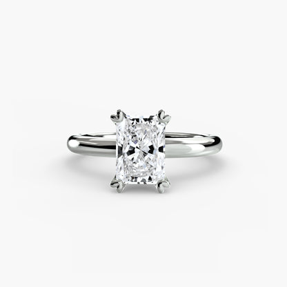 Classic Solitaire Engagement Ring - 2.4mm