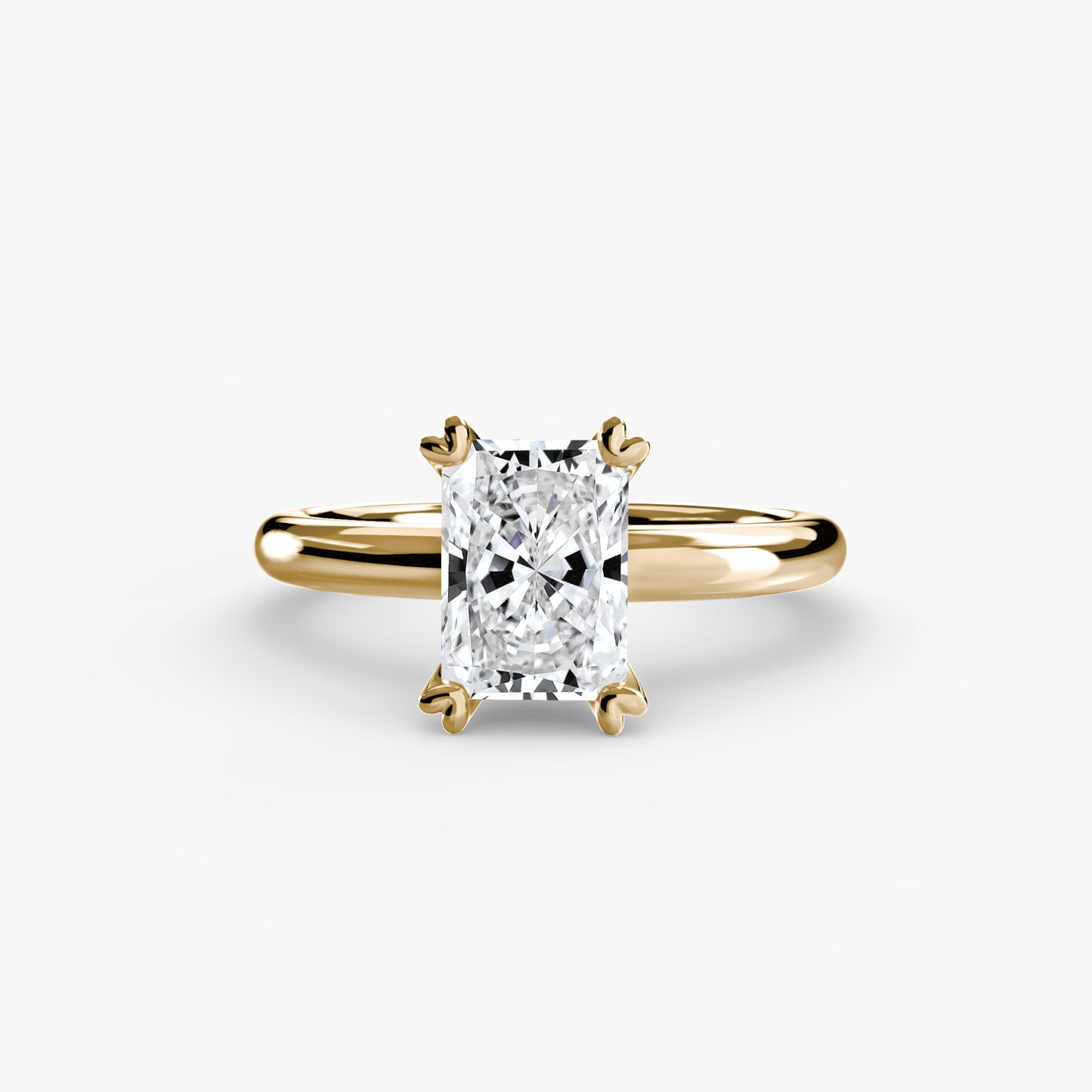 Classic Solitaire Engagement Ring - 2.4mm