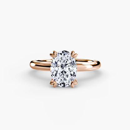 Classic Solitaire Engagement Ring - 2.4mm