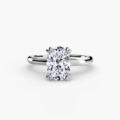 Classic Solitaire Engagement Ring - 2.4mm