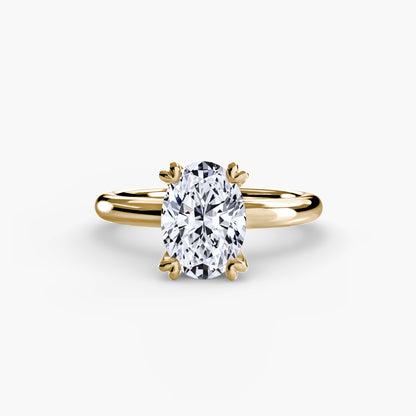 Classic Solitaire Engagement Ring - 2.4mm
