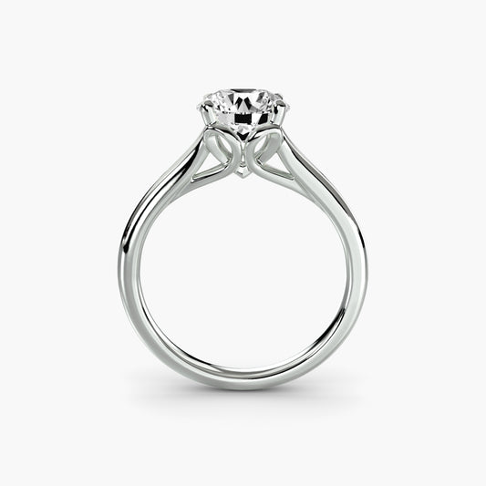 Classic Solitaire Engagement Ring - 2.2mm