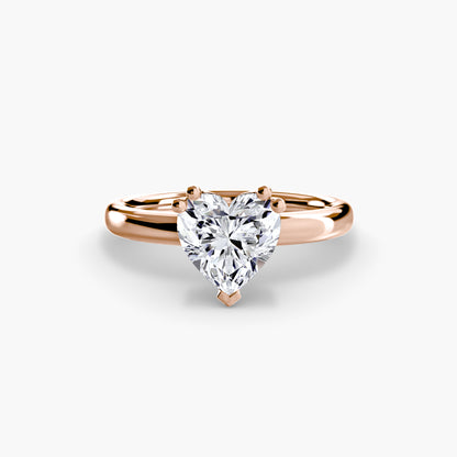 6-Prong Tulip Solitaire Engagement Ring