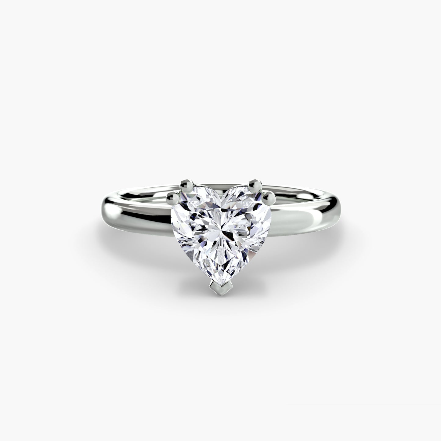 6-Prong Tulip Solitaire Engagement Ring