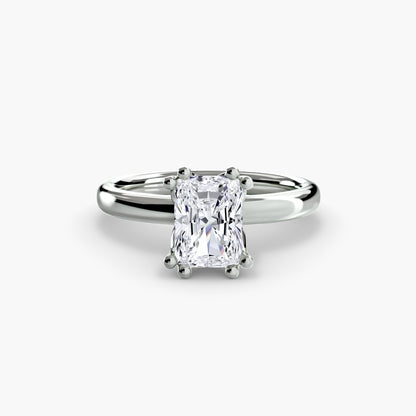 6-Prong Tulip Solitaire Engagement Ring