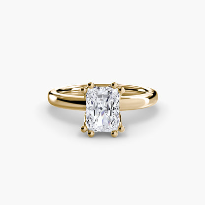 6-Prong Tulip Solitaire Engagement Ring