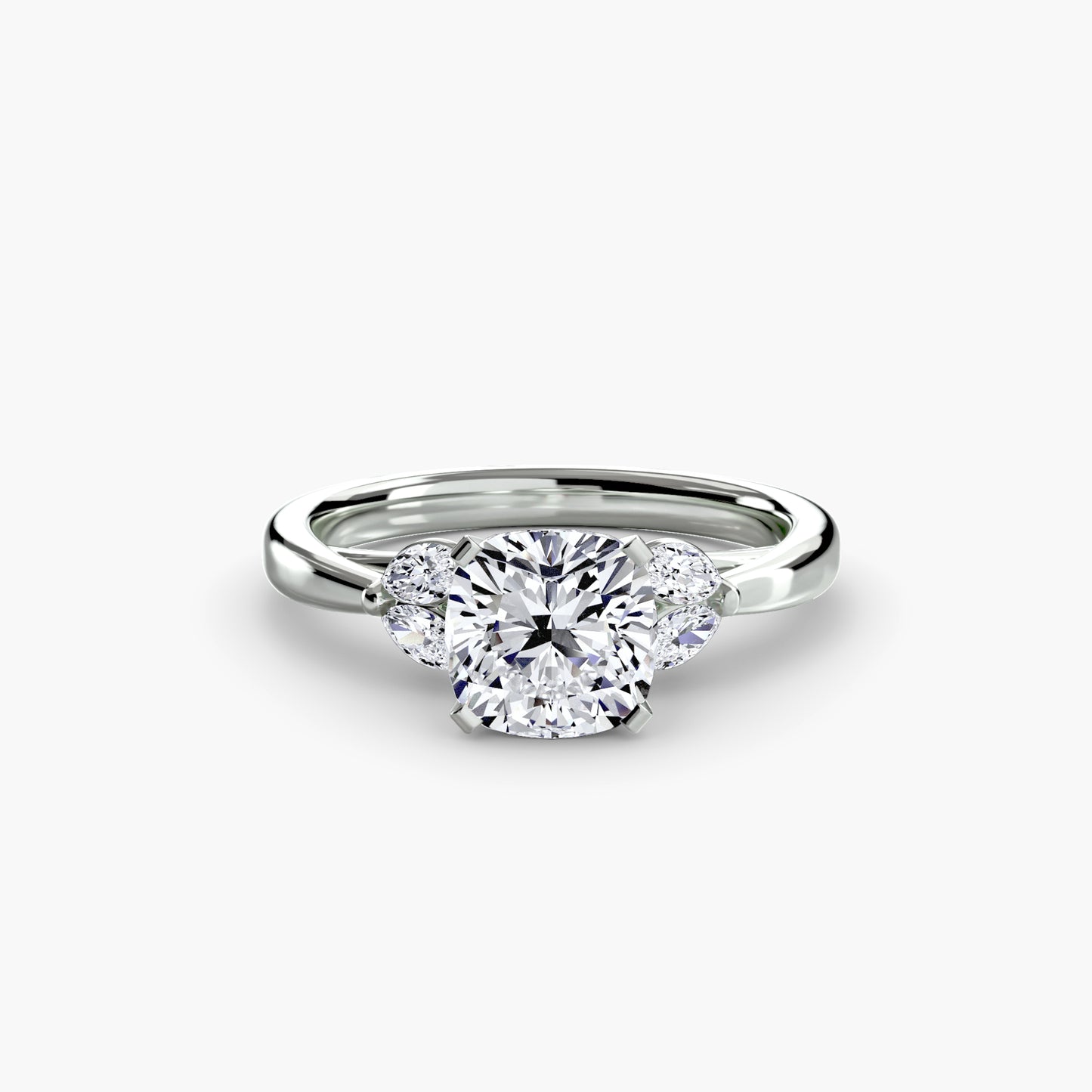 Celestial Cluster Engagement Ring