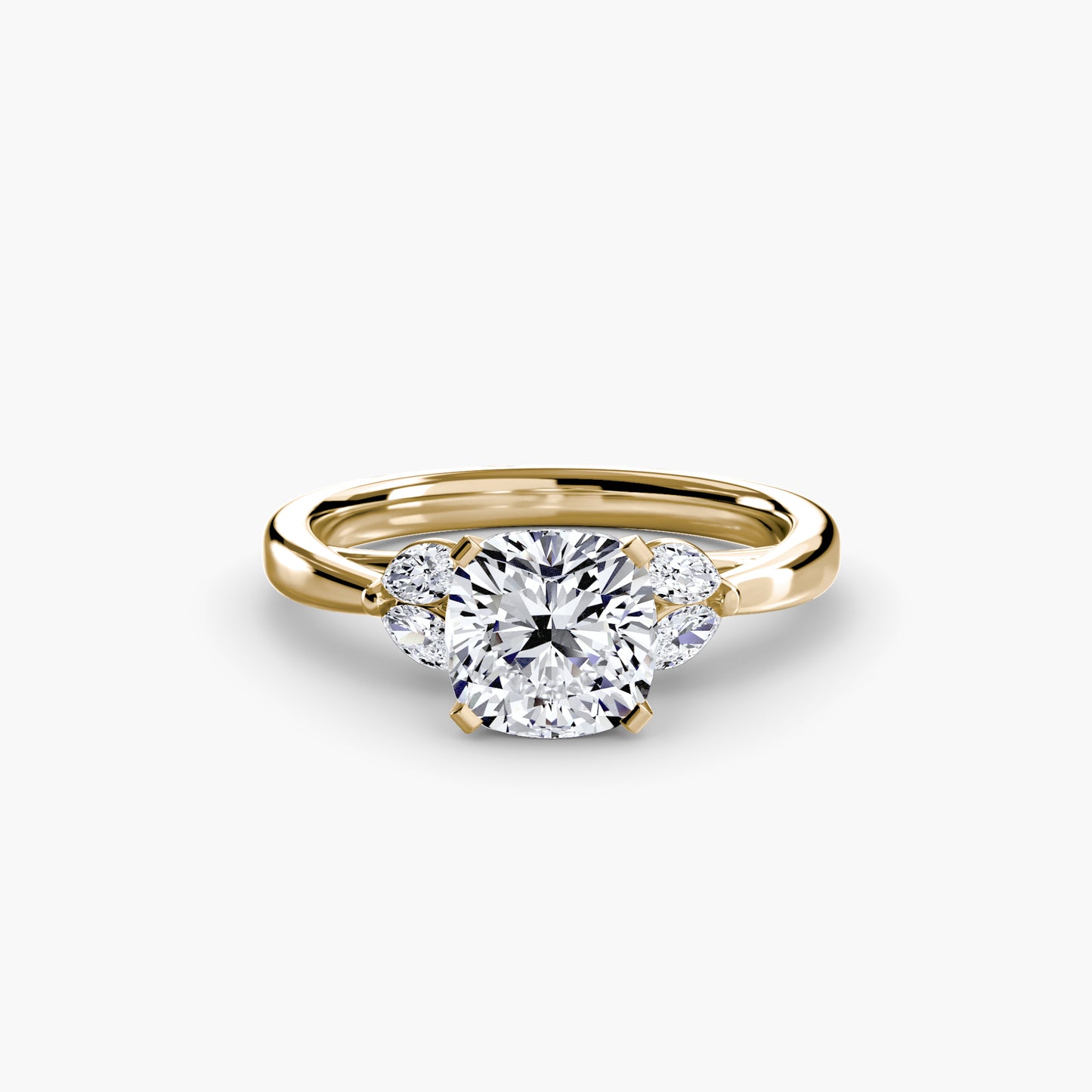 Celestial Cluster Engagement Ring