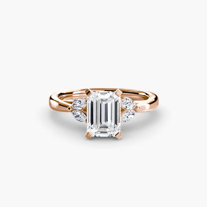 Celestial Cluster Engagement Ring