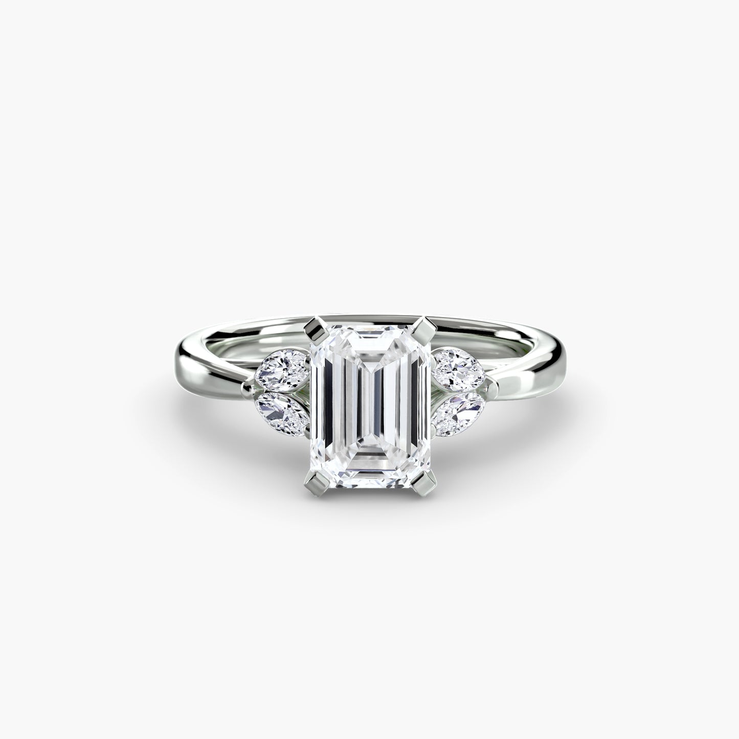Celestial Cluster Engagement Ring