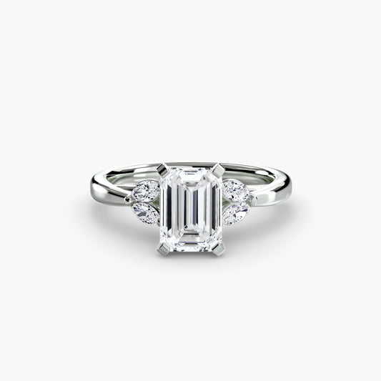 Celestial Cluster Engagement Ring