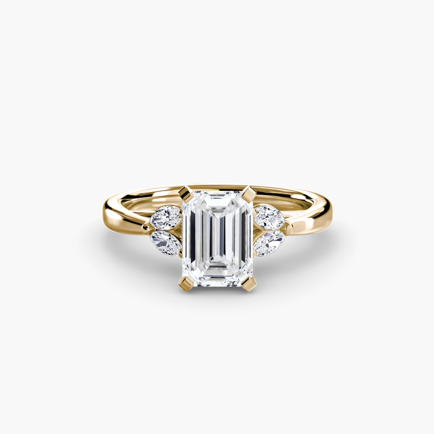 Celestial Cluster Engagement Ring