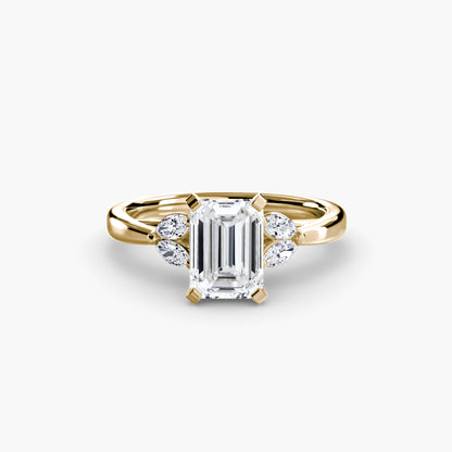 Celestial Cluster Engagement Ring