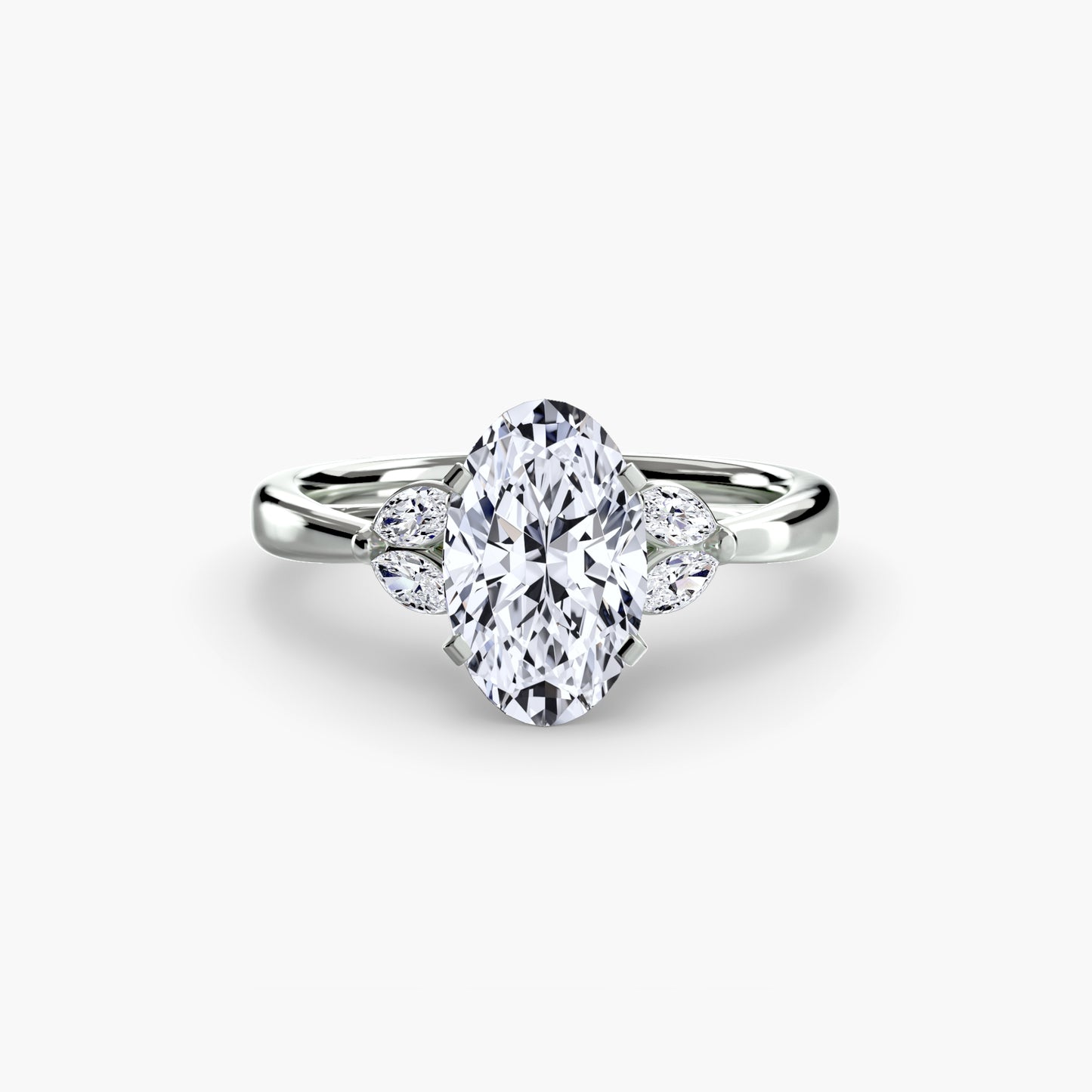 Celestial Cluster Engagement Ring