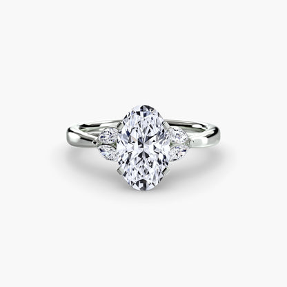 Celestial Cluster Engagement Ring