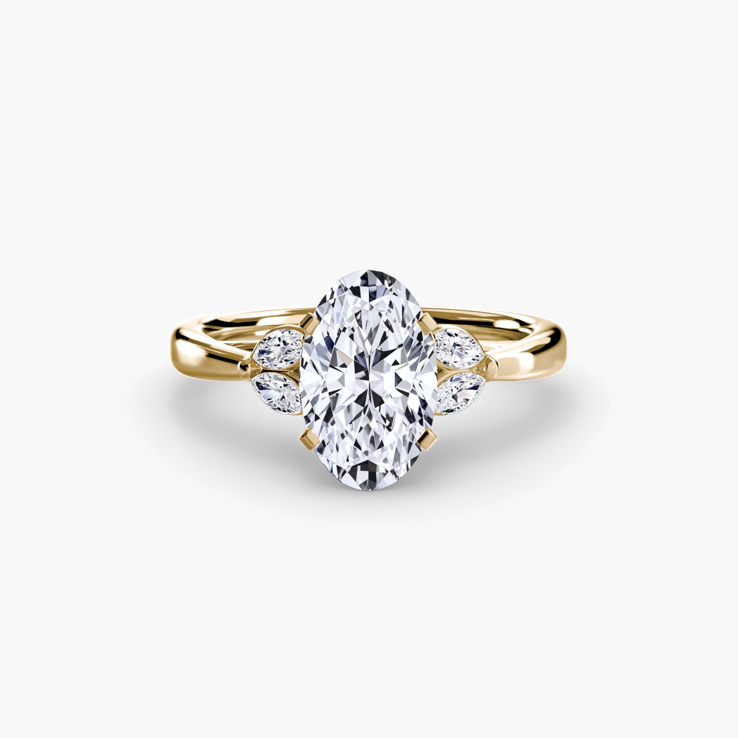 Celestial Cluster Engagement Ring