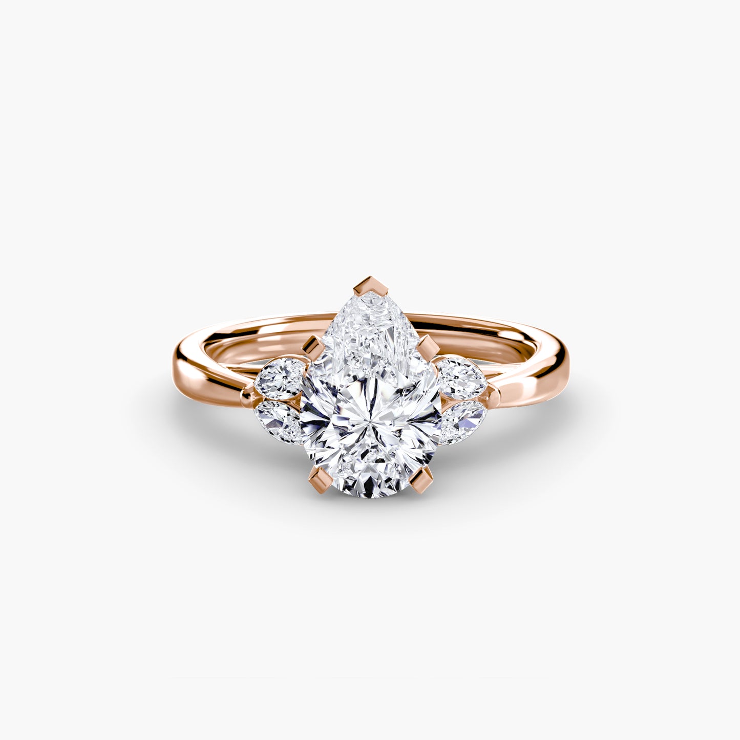 Celestial Cluster Engagement Ring