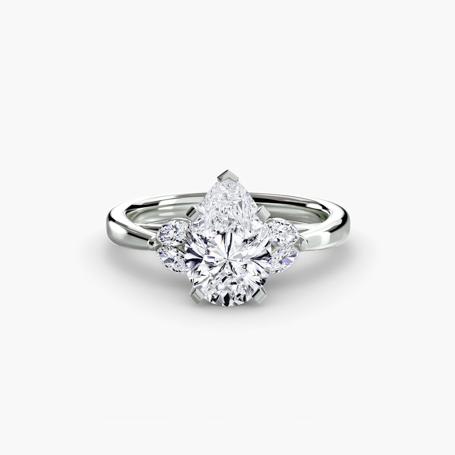 Celestial Cluster Engagement Ring