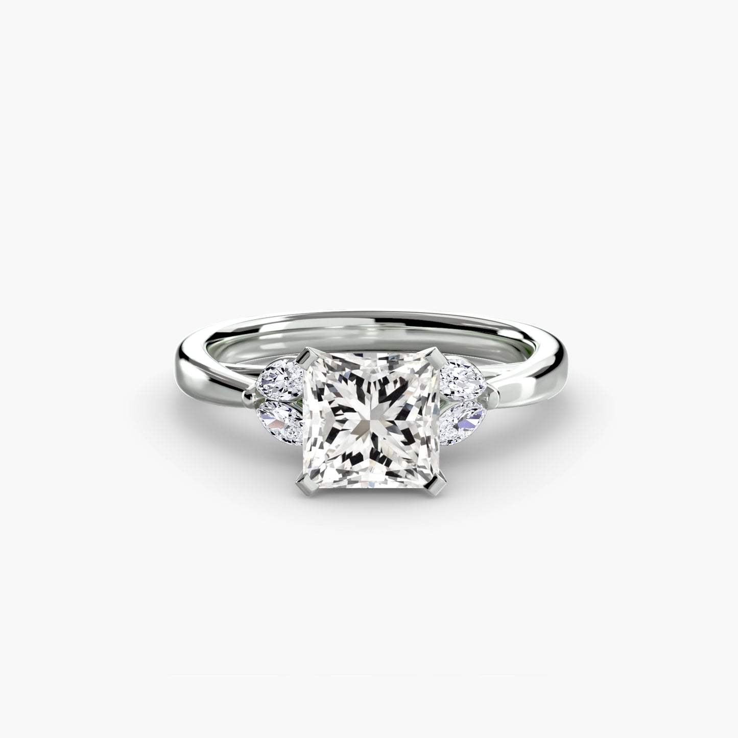 Celestial Cluster Engagement Ring