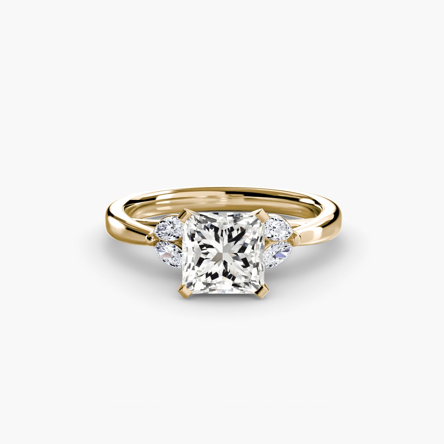 Celestial Cluster Engagement Ring
