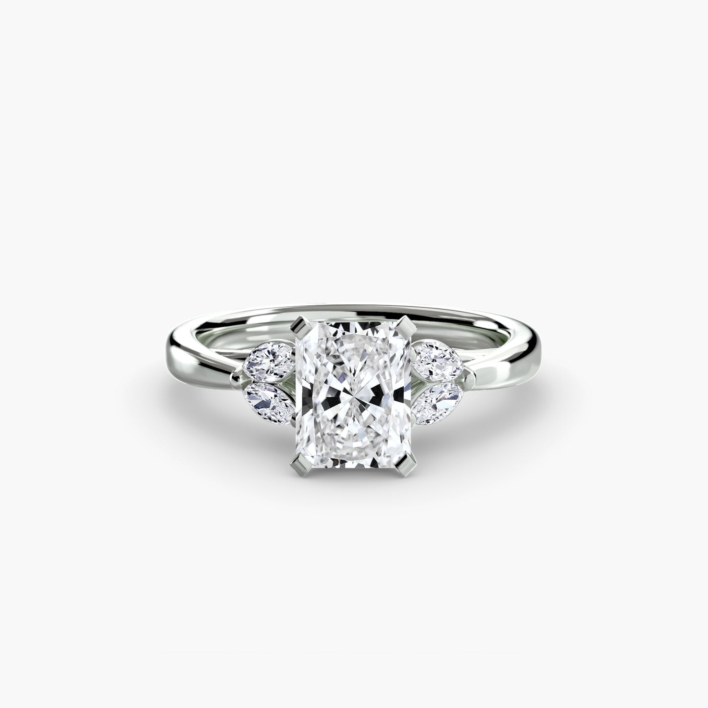 Celestial Cluster Engagement Ring
