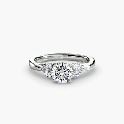 Celestial Cluster Engagement Ring