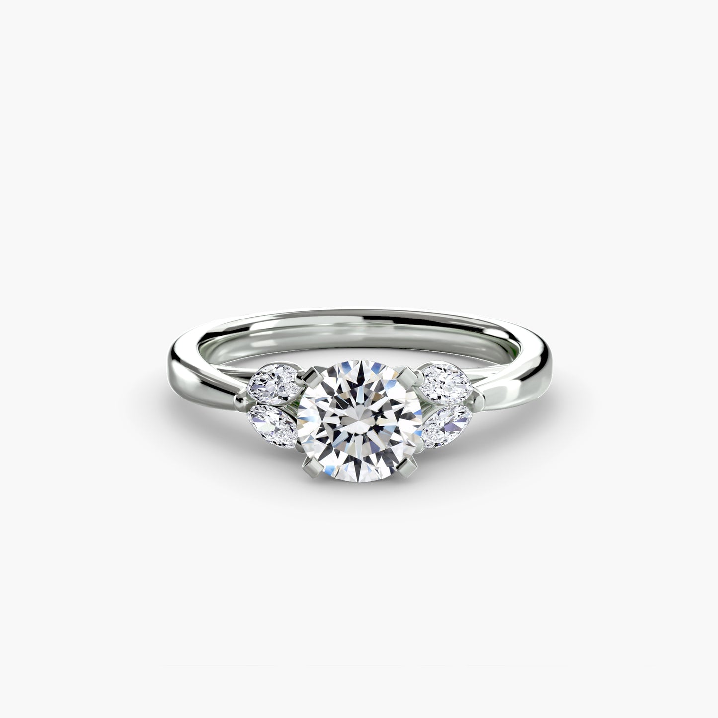 Celestial Cluster Engagement Ring